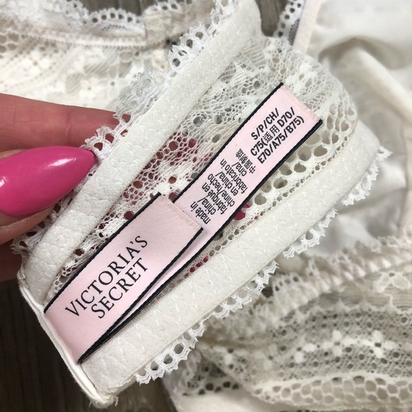 Cream Lace Bralette S - Picture 7 of 8